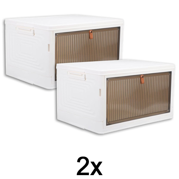 2x Kaanega hoiukast – valmis 2 minutiga, tööriistu pole vaja | ORGABOX